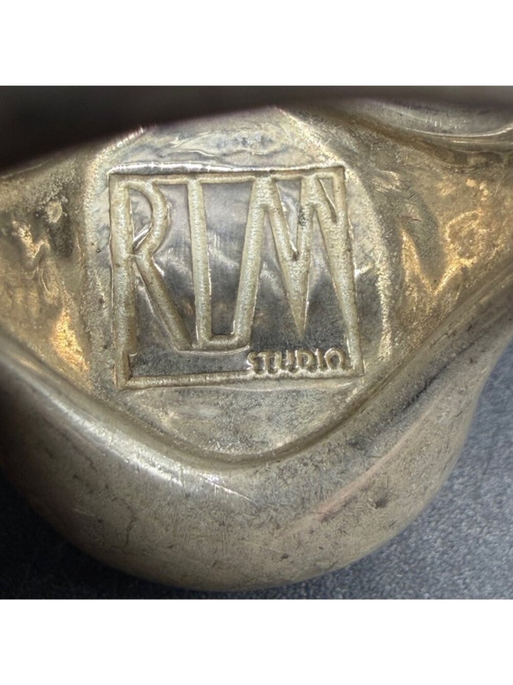 Sterling Silver Pools Of Light Quartz Ring Size 8 RLM Robert Lee Morris READ - Picture 9 of 13